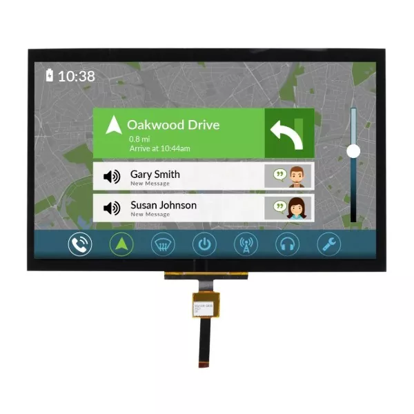 CTP ile 10.1 inç HD TFT modülü