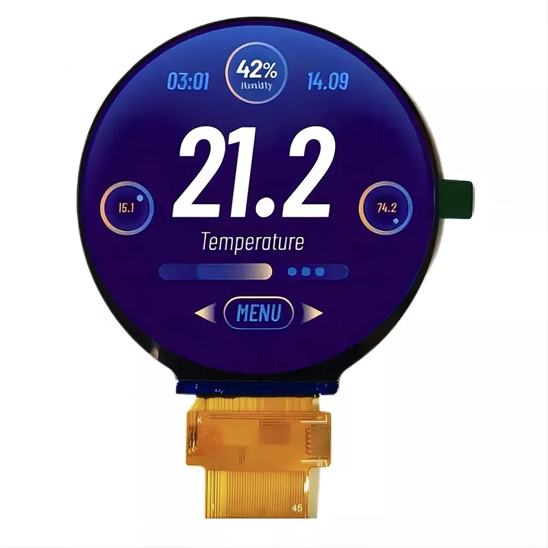 2.76 inç 480x480 Yuvarlak TFT Modülü