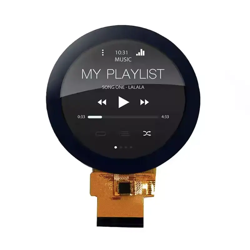 Yuvarlak TFT LCD Modülünün uygulamaları nelerdir?