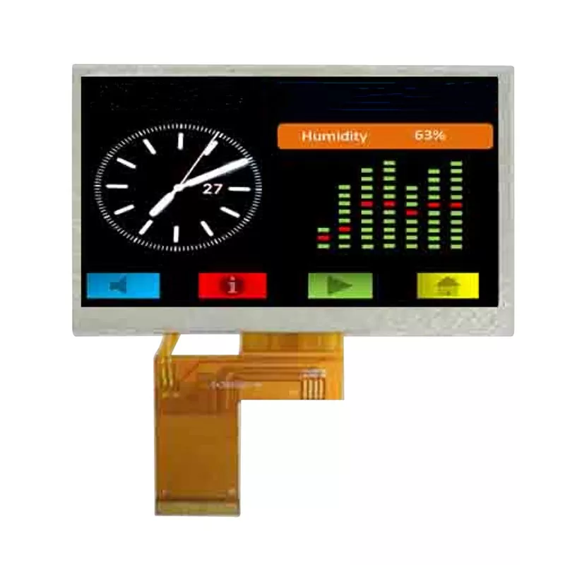 4.3 inç genişliğinde TFT modülü
