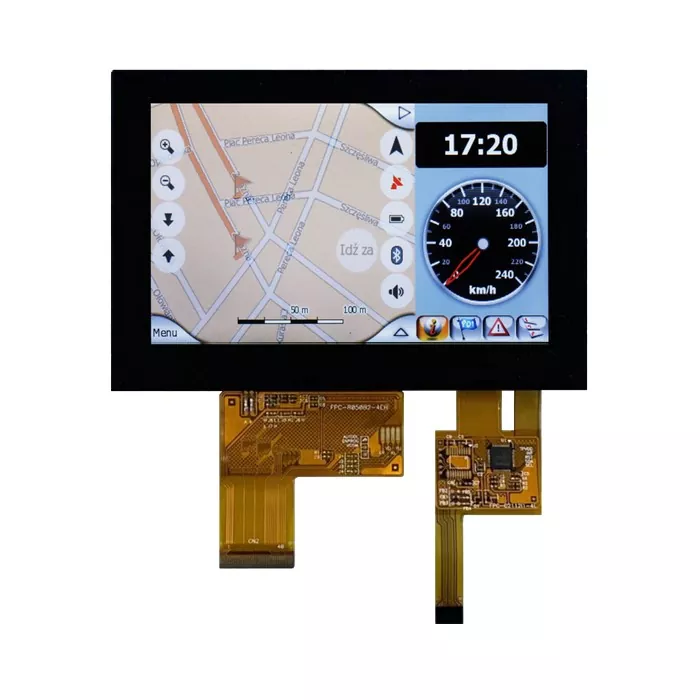 5 inç 800x480 Transflektif TFT Modülü