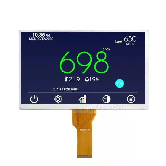 9 inç 800x480 TFT modülü